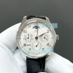 GR Factory Swiss Replica IWC Portugieser Perpetual Calendar White Dial 9015 Watch 